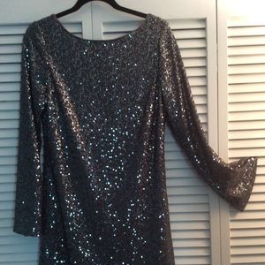 Grey Sequin Ralph Lauren